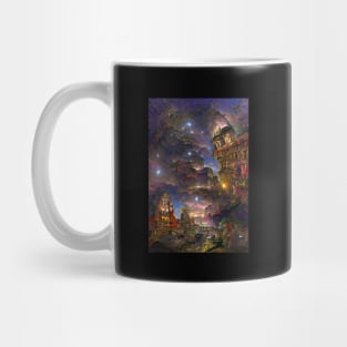 Cityscape at Night Mug